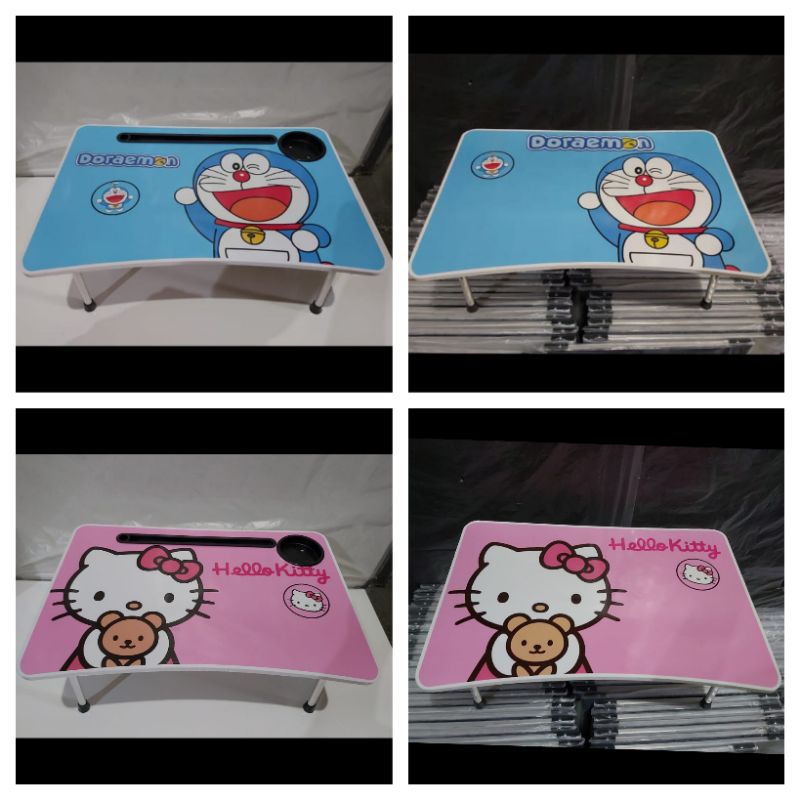 MEJA BELAJAR ANAK KARAKTER DORAEMON/HELLOKITTY