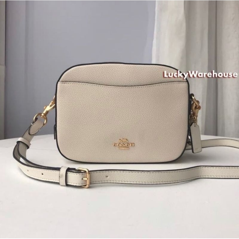 Coach x Disney Dumbo Camera Bag In Chalk Calfskin - ORIGINAL 100%