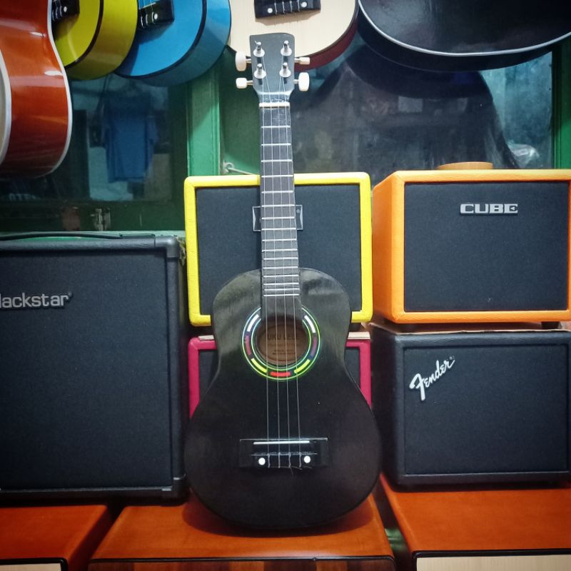 Gitar Ukulele Kentrung Mini Senar 4 (Bonus Pik)