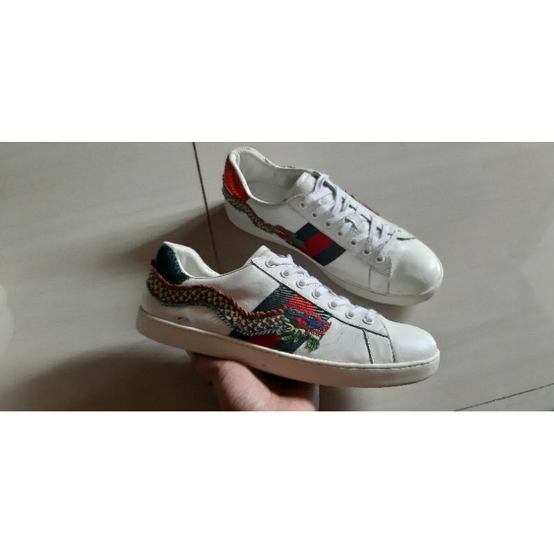 Shoes Gucci Ace Motif Naga