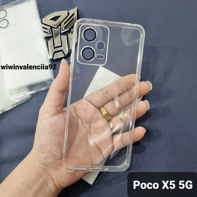 2023 Softcase ULTRA Thin + Ring Camera For Xiaomi Redmi Note 12 4G / Note 12PRO/ POCO X5 5G Soft case Original Bening Clear Glossy Bahan Tipis Tapi Presisi dan Bagus Terus Murah Juga Sofcase Sekali 4G 5G Plus FE Galaxy ORI PRO Note12 POCOX5 Mi