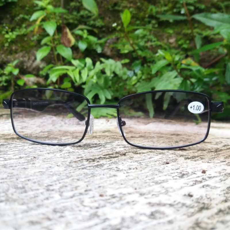 Kacamata Baca Plus 2 Fungsi Jalan Dan Baca Plus 1.00 sd Plus 3.00 Pria Wanita