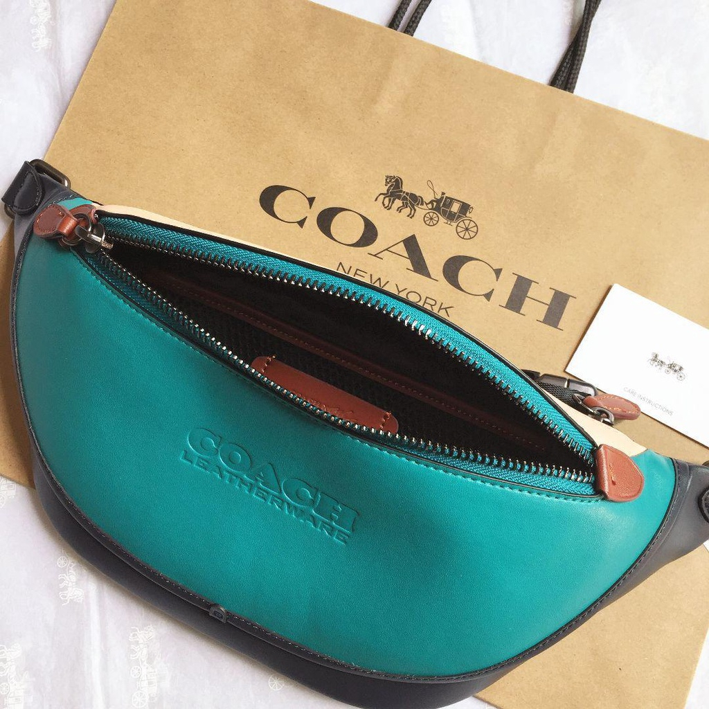 [Instant/Same Day] COACH  2663   8491  2291  new sports fanny pack chest bag messenger bag  yaobao