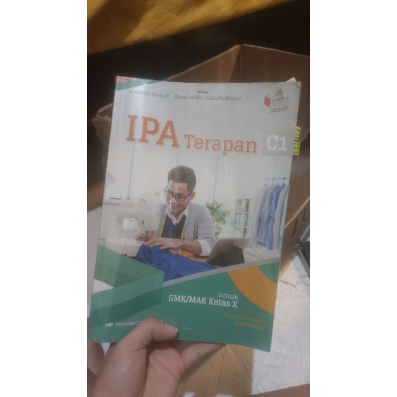 BUKU IPA TERAPAN SMK (USED)