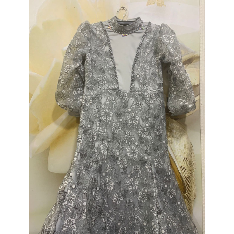 gamis Duyung organza