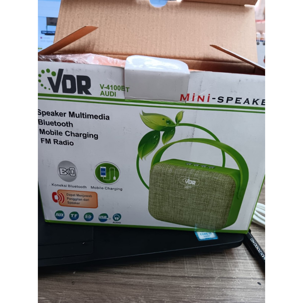 SPEAKER PORTABLE VDR ORIGINAL V4100BT
