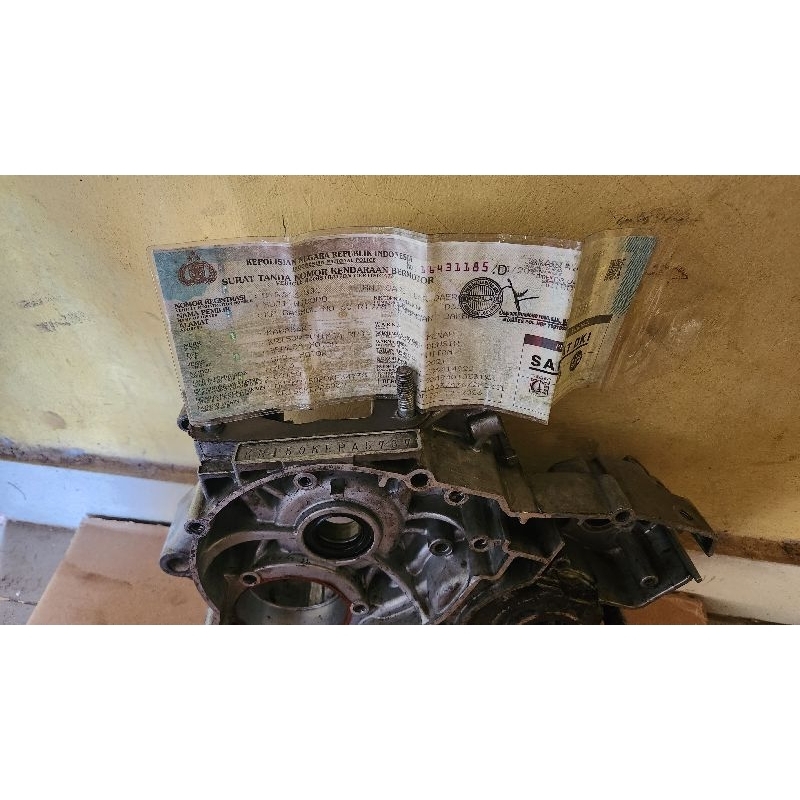 dokumen STNK ONLY ninja rr merah 2013 Plat B bukan rr ss kis kiss