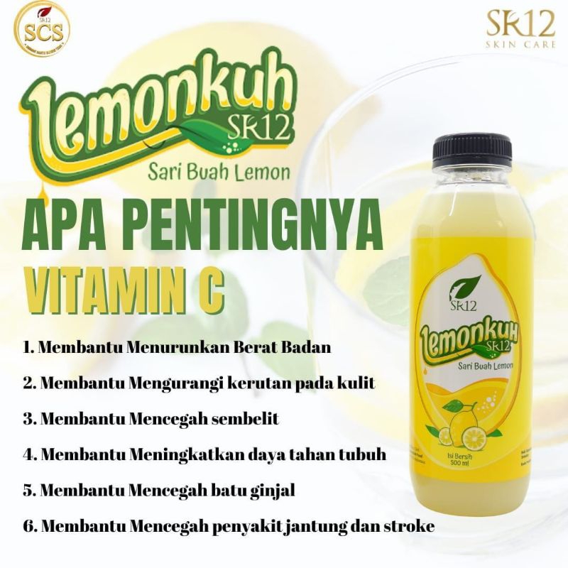 

Lemonkuh SR12/ Sari buah lemon