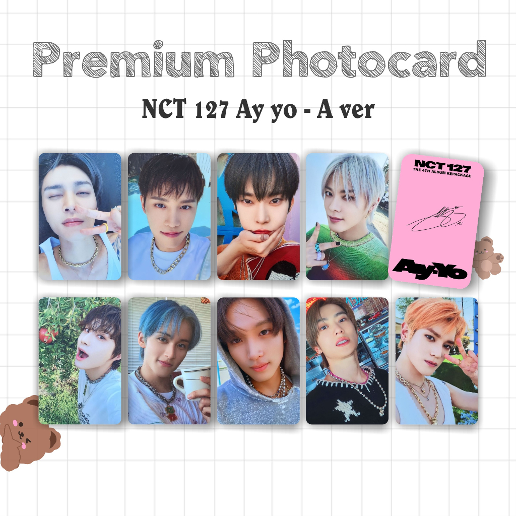 PHOTOCARD PC premium NCT 127  SELCA satuan