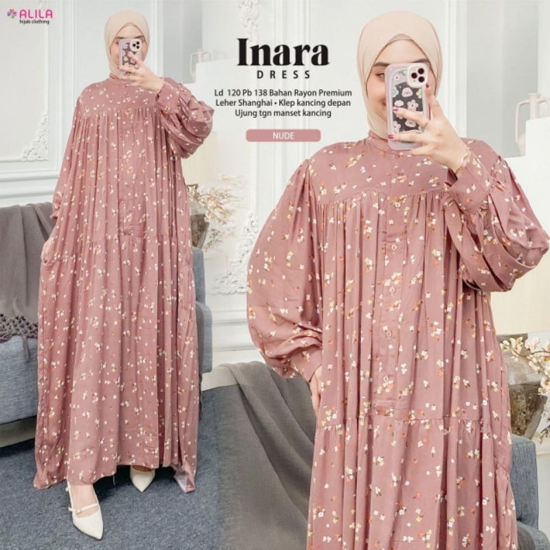 INARA DRESS ORI ALILA | Ld120 Rayon Premium