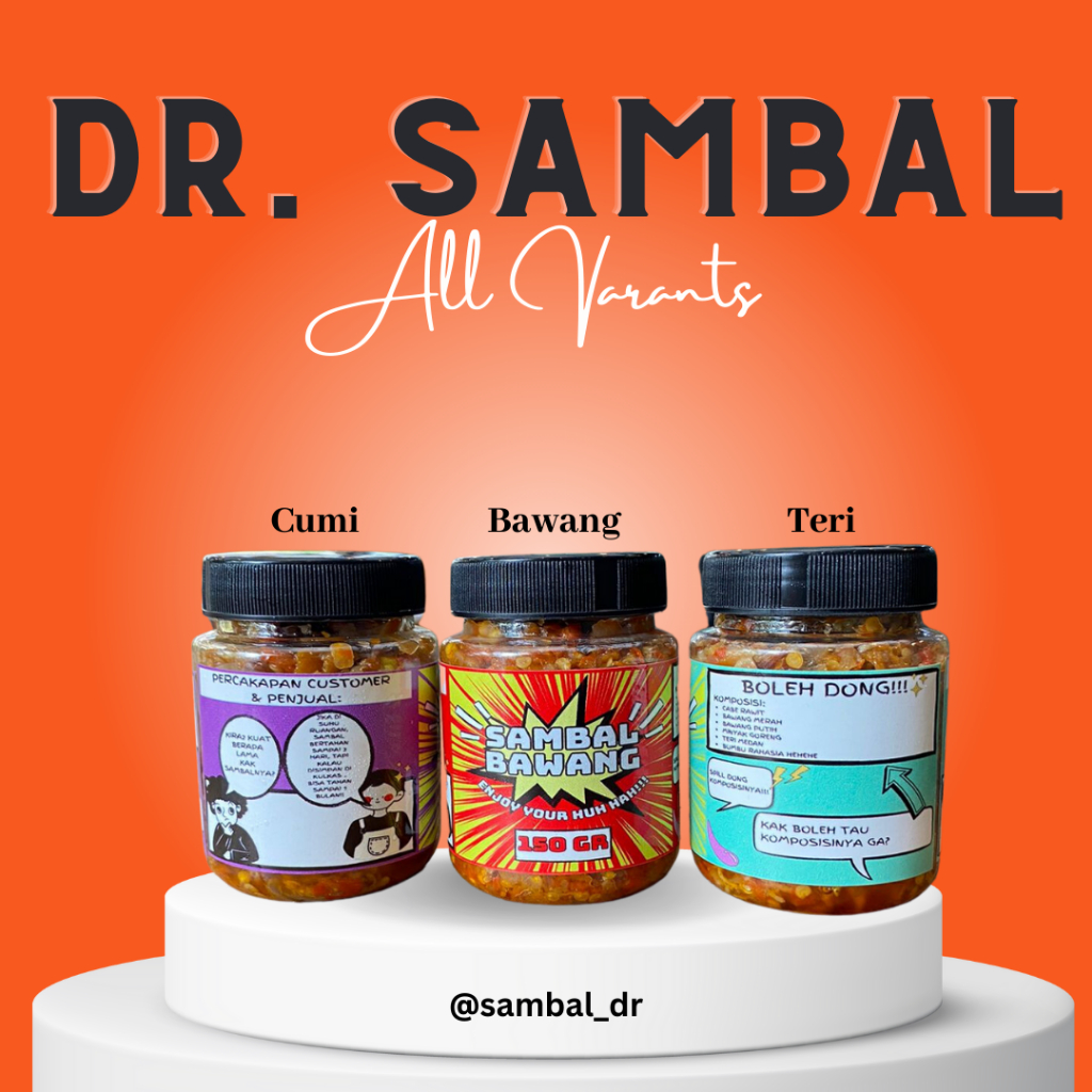 

Sambal Bawang/ Cumi / Teri By Dr.Sambal