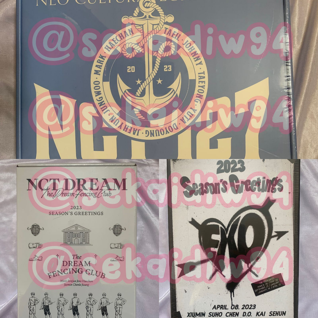 [READY STOCK] SHARING SEASON GREETING 2023 EXO NCT 127 NCT DREAM BENE KTOWN SG 23