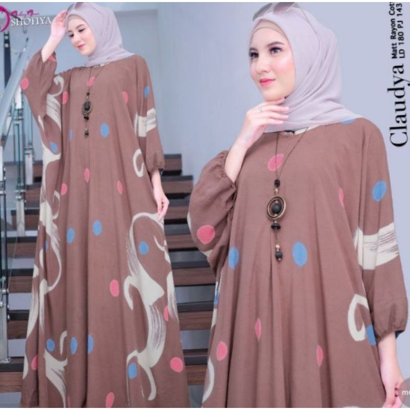 KAFTAN Claudya | Kaftan Rayon | Kaftan Viral | Kaftan Jumbo | kaftan lato lato