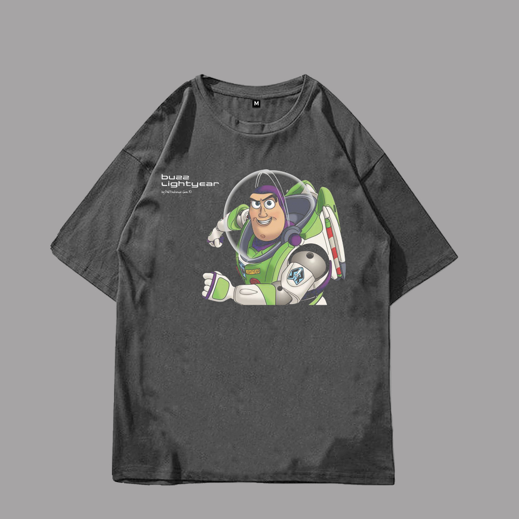 kaos toy story Buzz Lightyear Oversize Vintage Tee