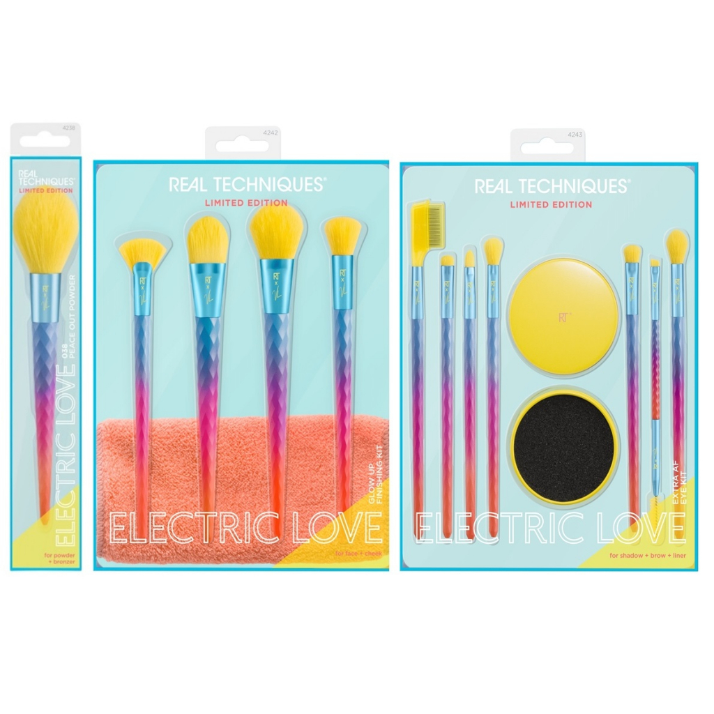 Real Techniques Makeup Brush Electric Love Collection