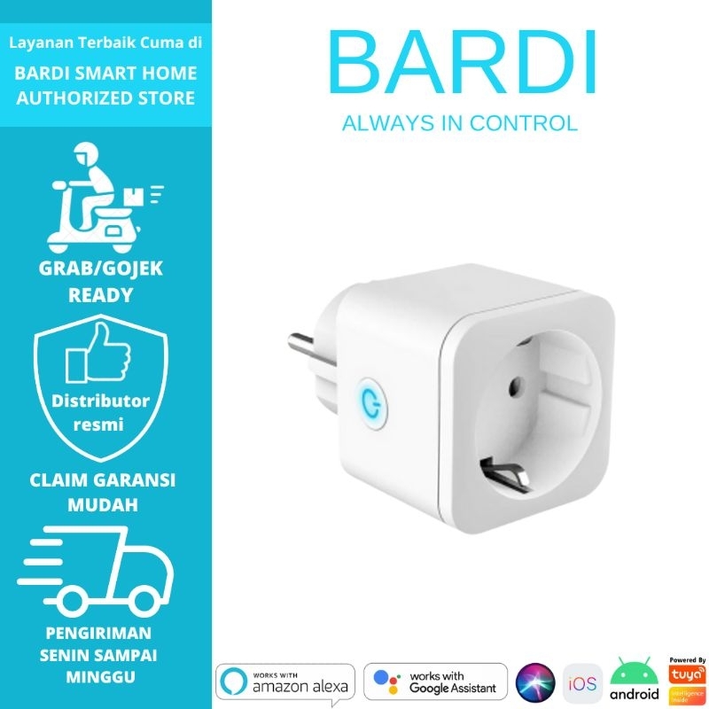 BARDI SMART PLUG - COLOKAN SMART HOME