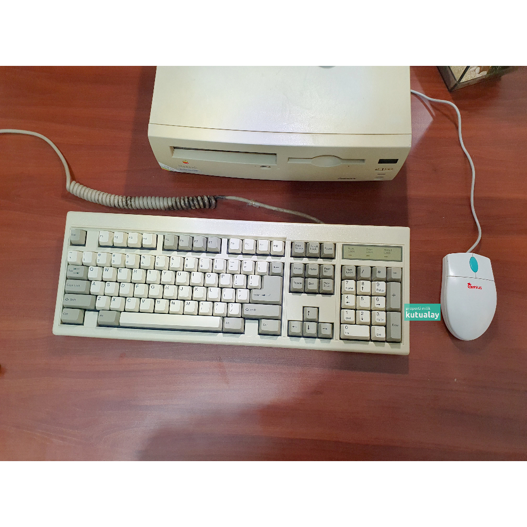 Keyboard Mechanical Jadul Dai-ichi Vintage Retrobright &amp; Lube