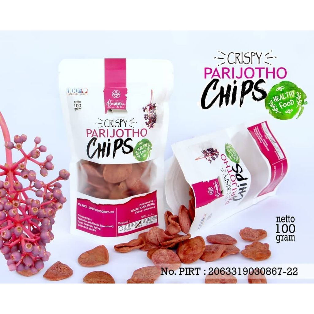 

Crispy Parijotho Chips 100 gram enak banget