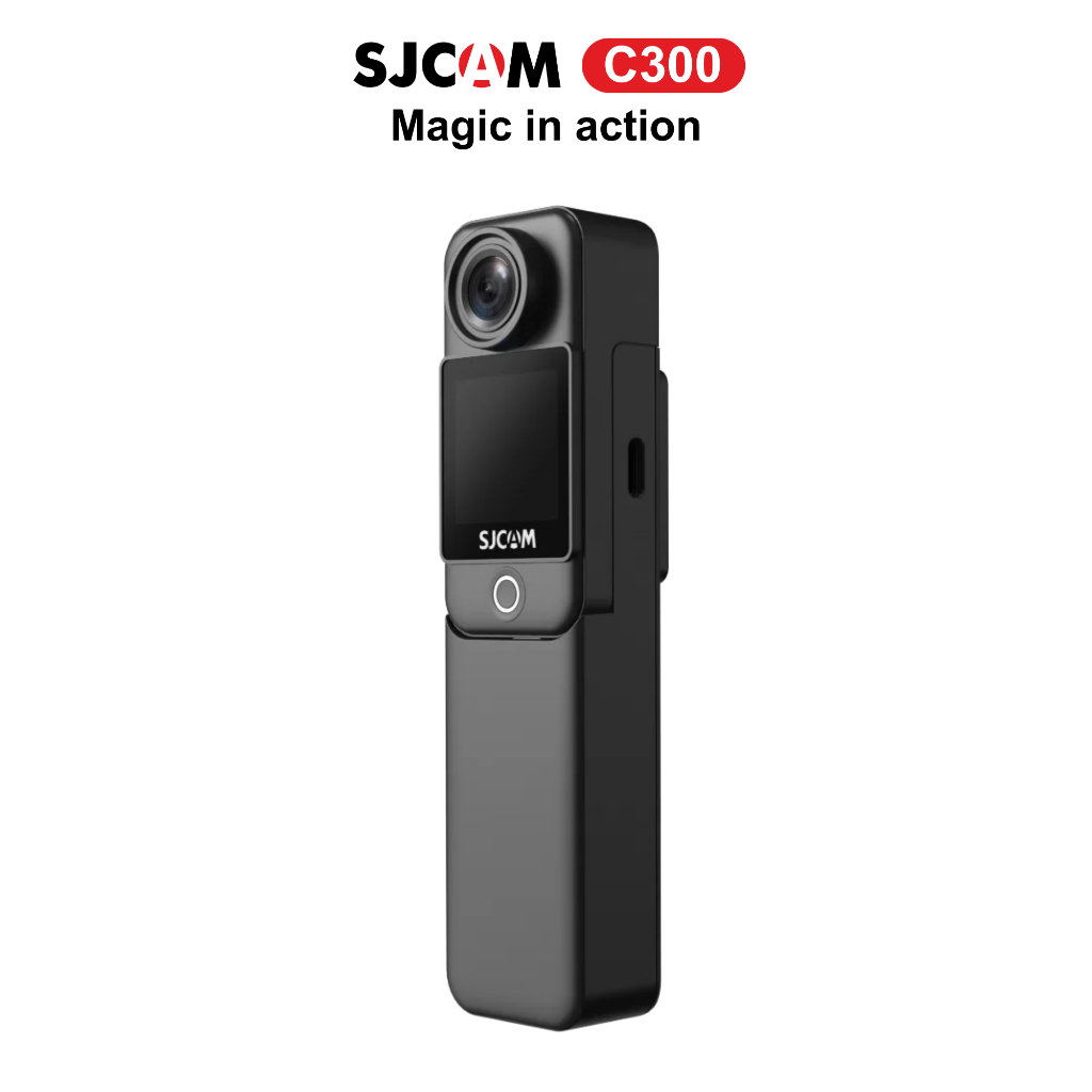 SJCAM C300 2800 mAH Mini Action Camera 5G/2.4G WiFi Sports Camera Dual layar 4K 30FPS 6-Axis stabilisasi gambar GYRO penglihatan malam Super 5G WiFi Webcam