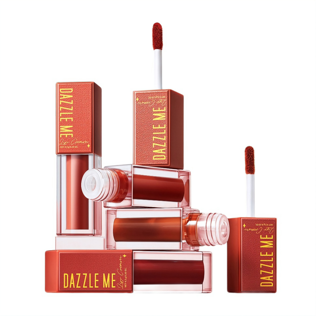 DAZZLE ME MOUSSE LIP CREAM - TERDAFTAR BPOM - LIP CREAM DAZZLE ME MURAH