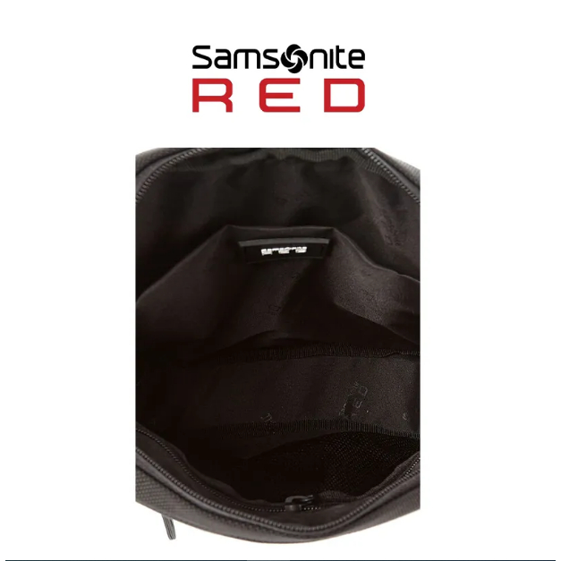 Tas Selempang Samsonite Red Label Bluntes Cross Black Original