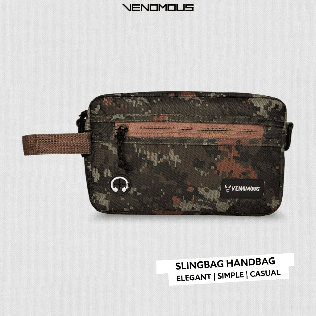 Tas Selempang Slingbag Handbag Loreng Camouflage