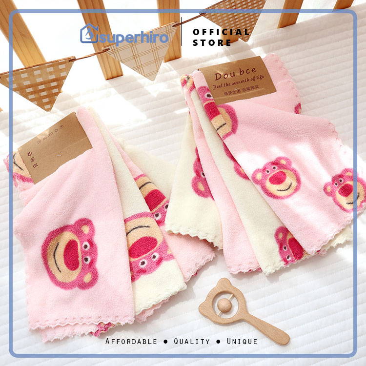 Washcloth Sapu tangan handuk kecil bayi Premium Set Baby