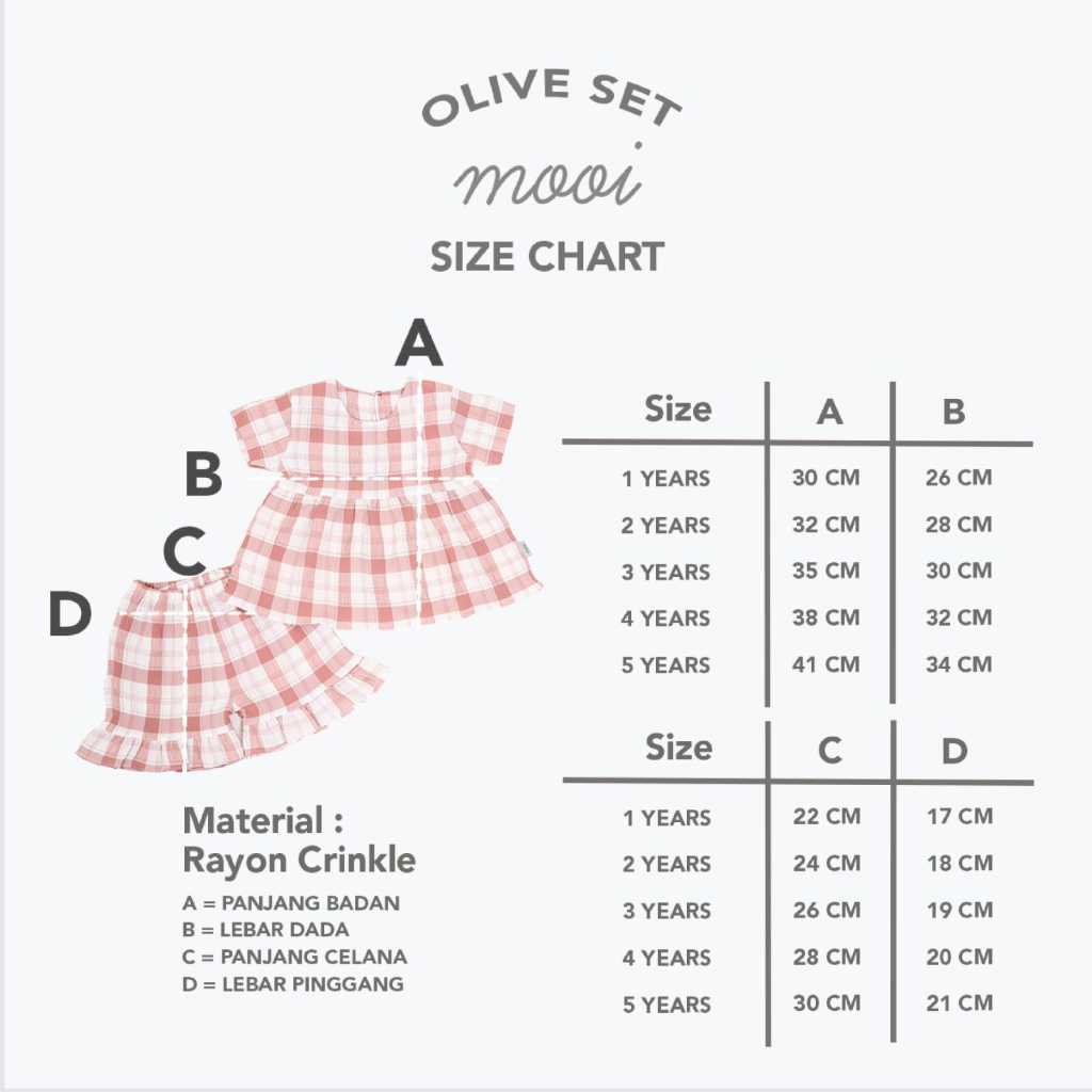 MOOI OLIVE SET - Mooi Setelan anak/Setelan anak murah/baju anak Murah