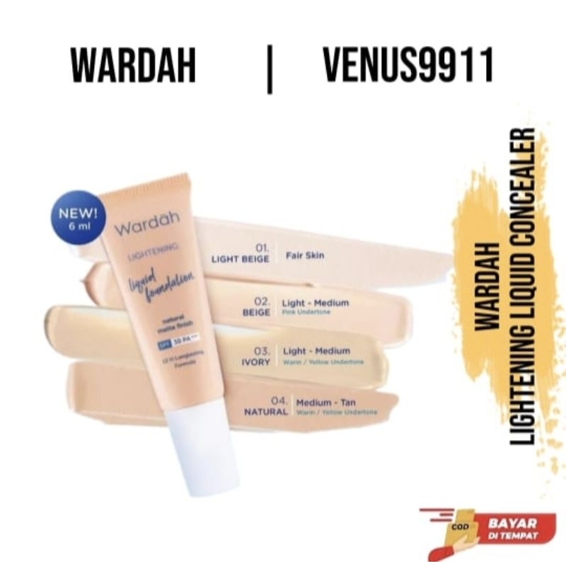 WARDAH LIGHTENING LIQUID FOUNDATION