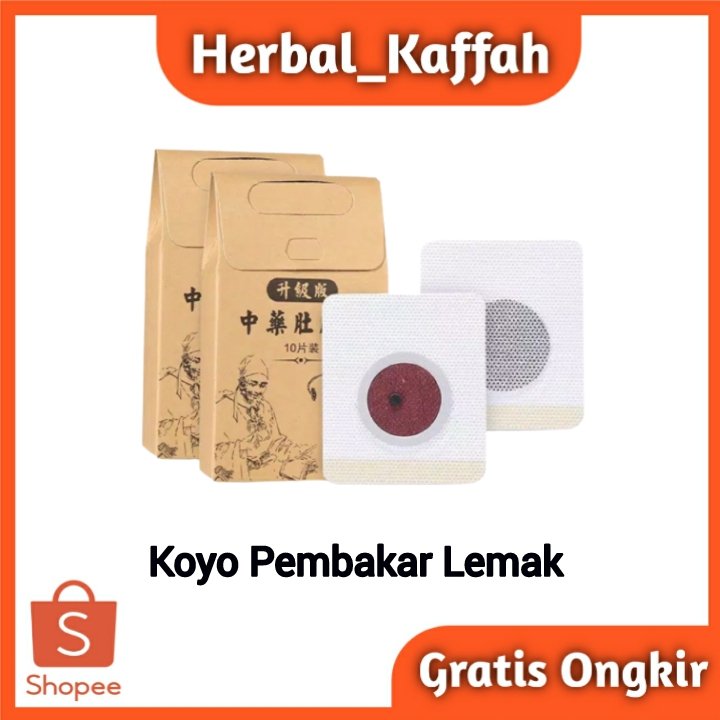 Slimming Patch Koyo Pelangsing Perut Original 1 Box Isi 10pcs Mencegah Penyerapan Lemak