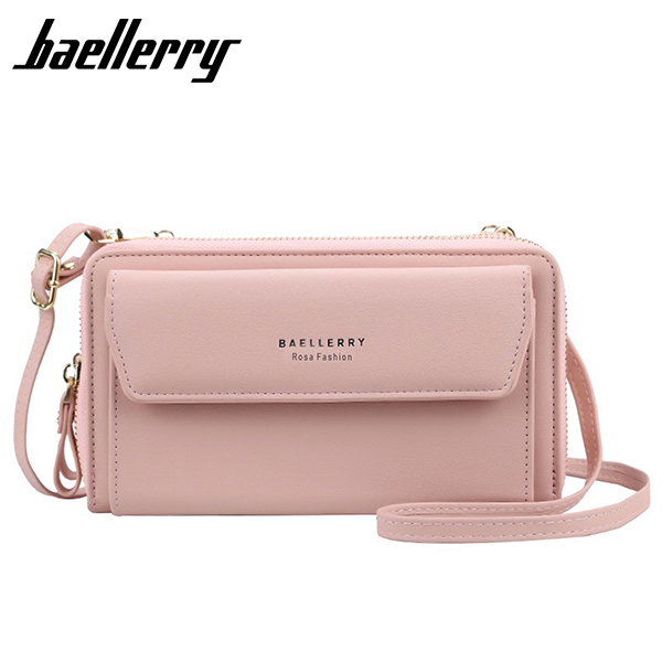 BAELLERRY Tas Selempang Wanita | Tas Dompet Panjang Wanita