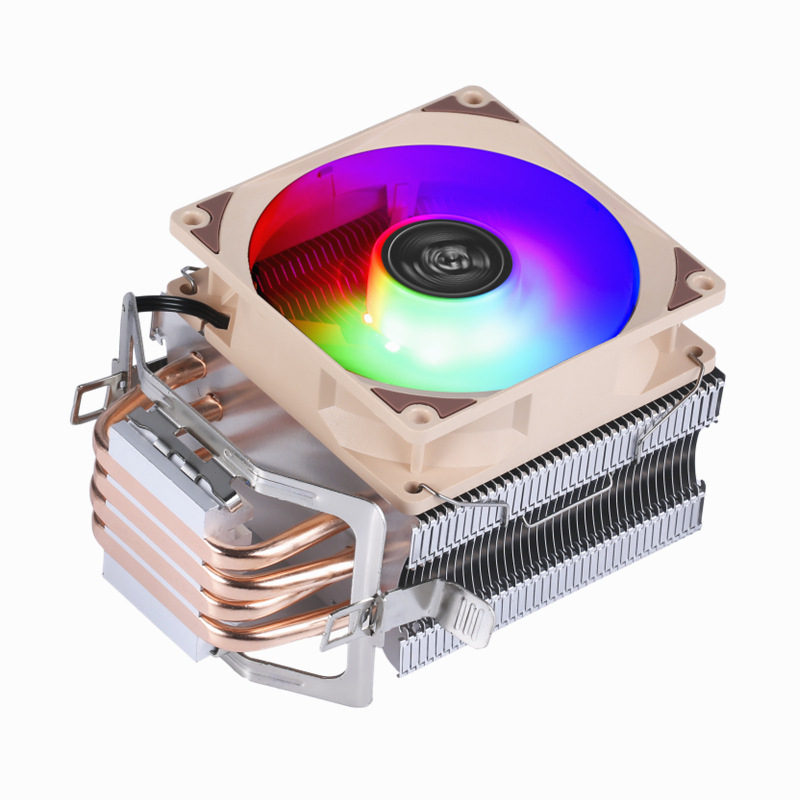 XUANFENG XF940 CPU / PC COOLER RGB 90MM SINGLE FAN - 4 Heat Pipes