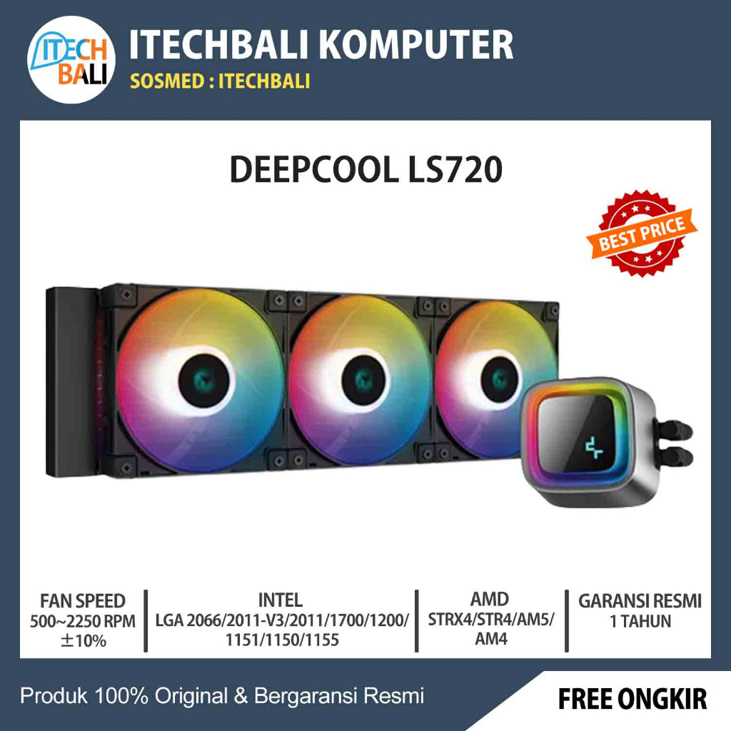 Liquid Cooler DEEPCOOL LS720 | ITECHBALI