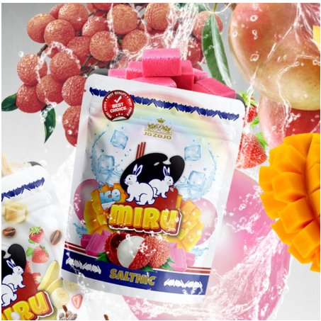 MIRU FRUITY ICE PACK SALTNIC