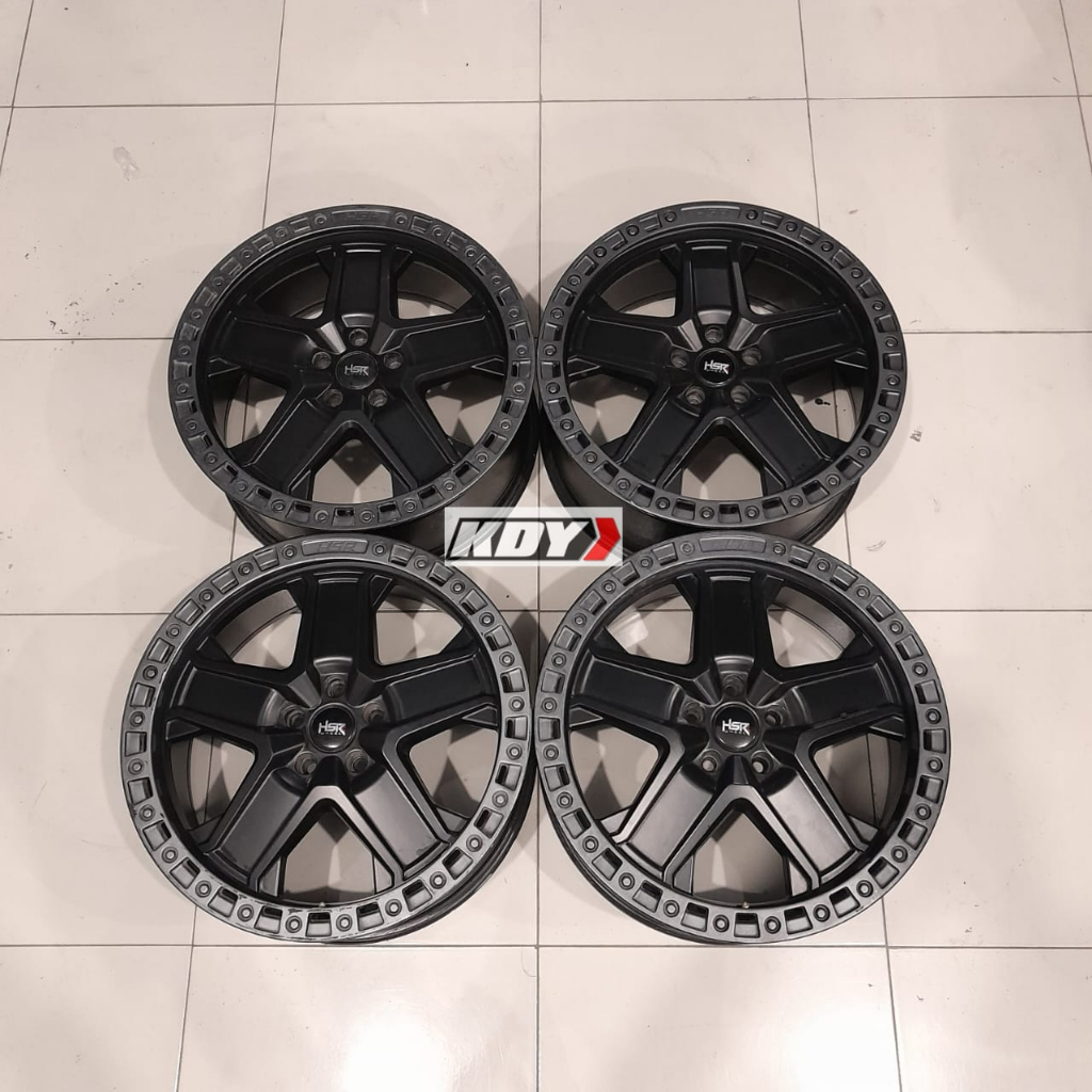Velg Bekas Mobil Racing HSR WOLWAL Ring 20 Hole 5x114,3 Xtrail, Inova, CRV, Captiva