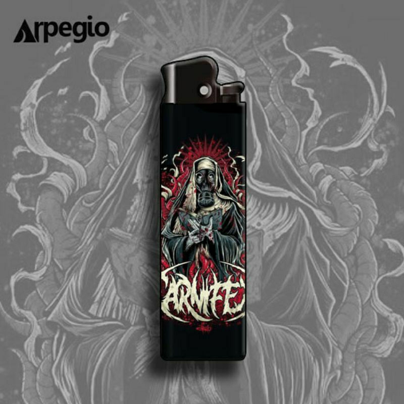 Korek Api Cricket Tema band Carnifex | Korek anti maliing | Korek custom + FREE STIKER