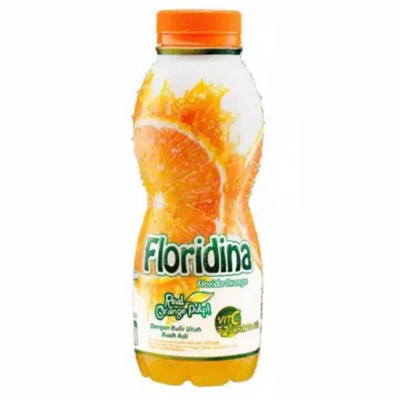 

Floridina Orange 350ml isi 12botol