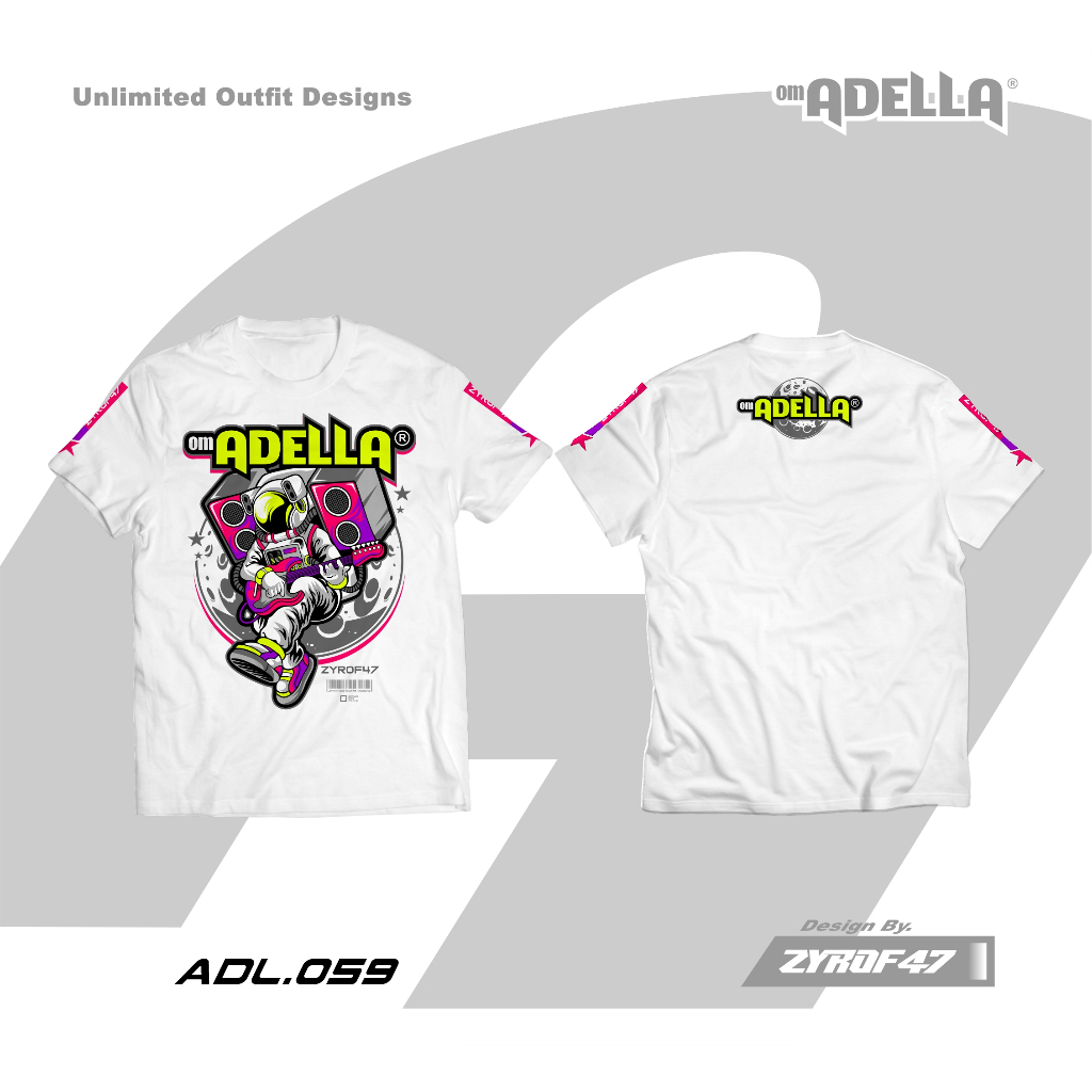 Kaos Adella Original  by Zyrof Kode-059