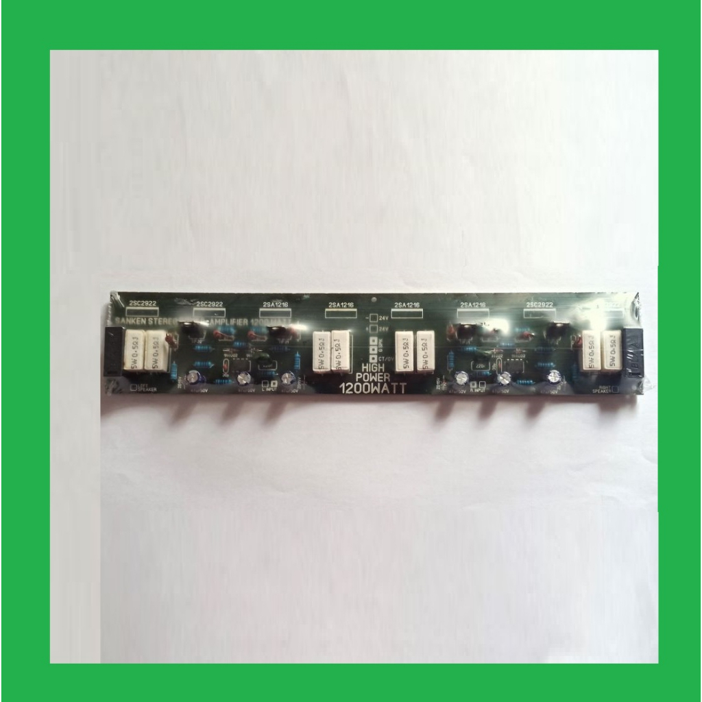 SANKEN STEREO POWER AMPLIFIER 1200 WATT DRIVER MODULE