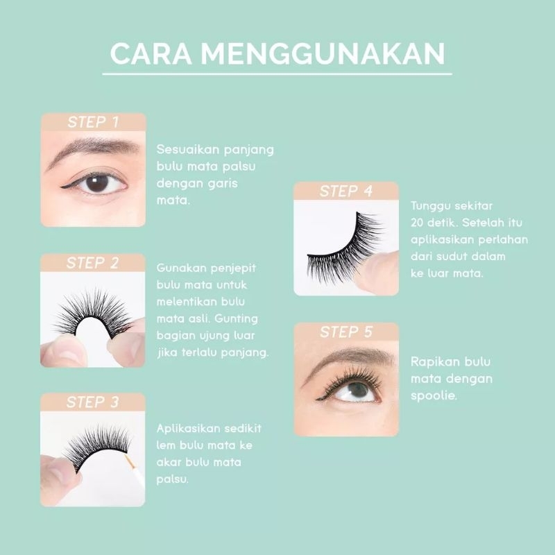 GLAMFIX Perfect Blink Lashes Bulu Mata Natural New