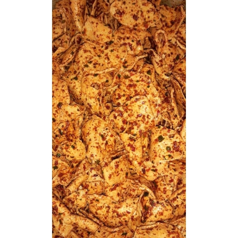 

BASRENG DAUN JERUK PEDAS CIKRUH ORIGINAL 500 GRAM BASRENG CAMUIL