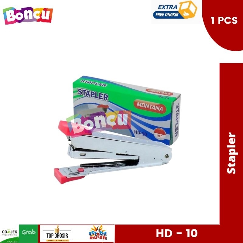 

Stapler Kecil Montana HD-10 - Penjepit Kertas Ringkas & Mudah Dibawa HD-10 [ 1PCS ]
