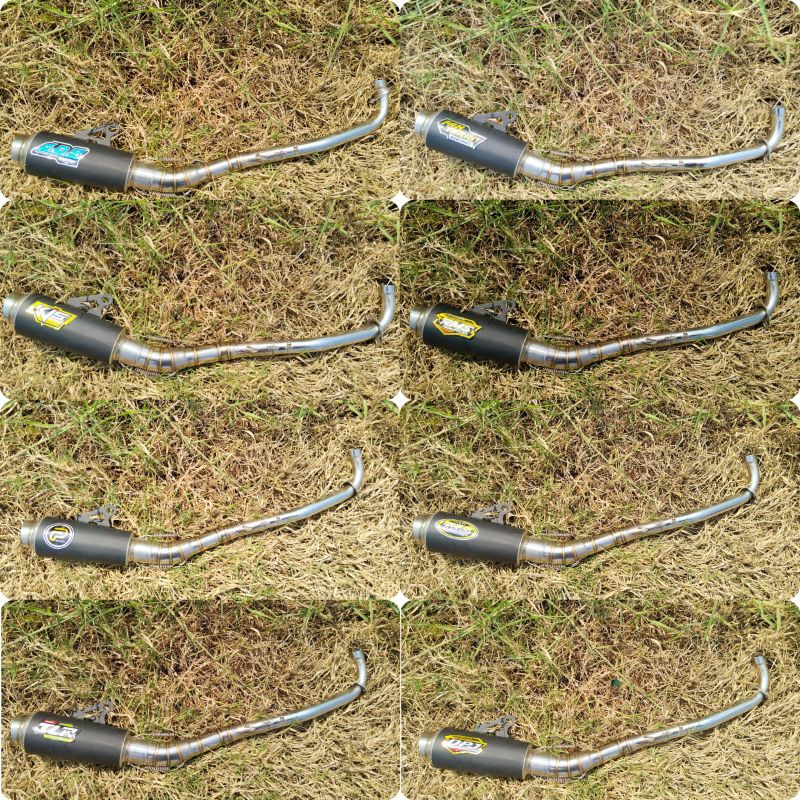 pipa gulu banyak leher leheran full system vantera dos DPJ pekajaman tlr rms KJS  bss untuk motor Su