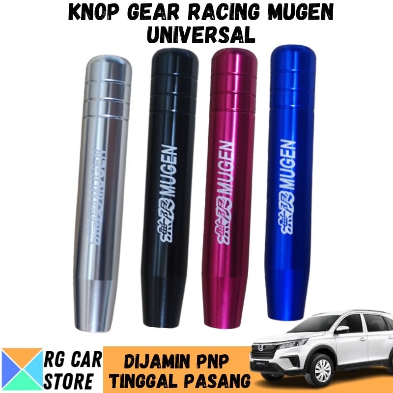 KNOP GEAR MUGEN/KNOP GEAR RACING UNIVERSAL DIJAMIN PNP TINGGAL PASANG BERKUALITAS