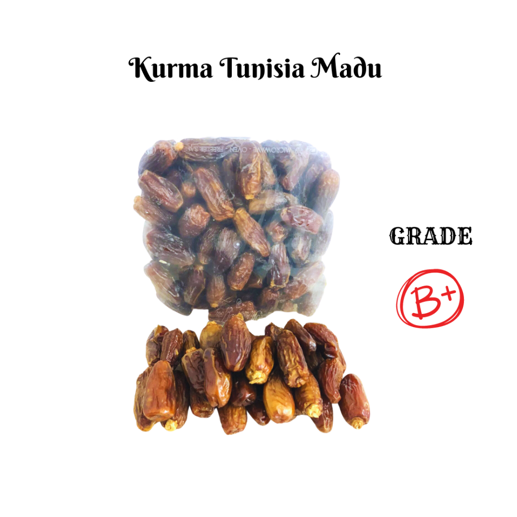 

Kurma Tunisia Madu Grade 2 1kg / Tunisia / Madu / Tunisia / Elshanum