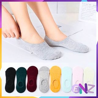 ENZ ® Kaos Kaki Polos Bergaris Kaus Kaki Murah Batam Kaos Kaki Wanita/Pria Kaos Kaki Import 1120