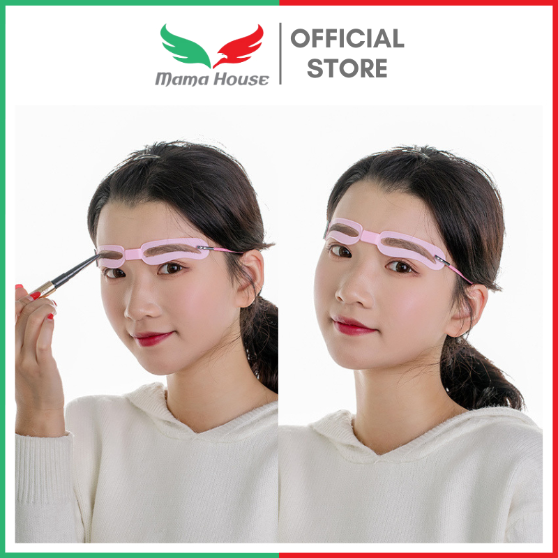 [MH] Eyebrow Tamplate Cetakan Alis Make Up 4 Model