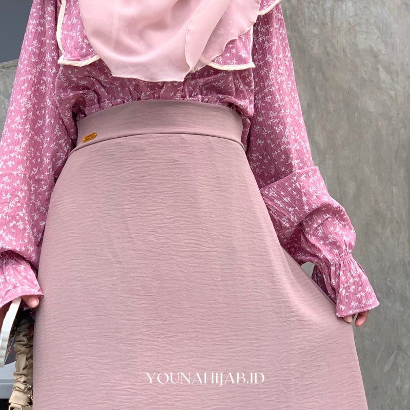 YOORA BASIC SKIRT/ ROK A LINE /ROK BASIC BY YOUNA