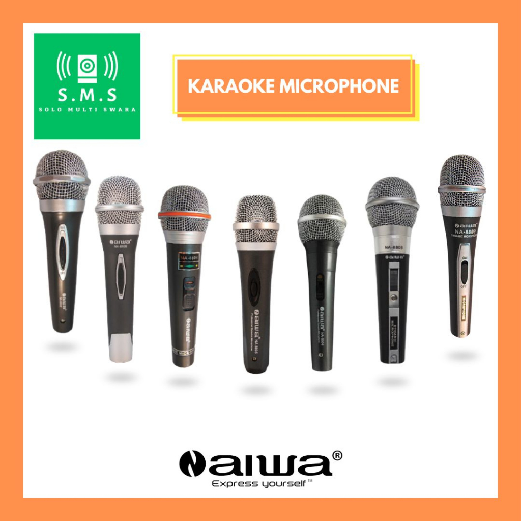 Microphone Kabel Naiwa Mik Karaoke Original