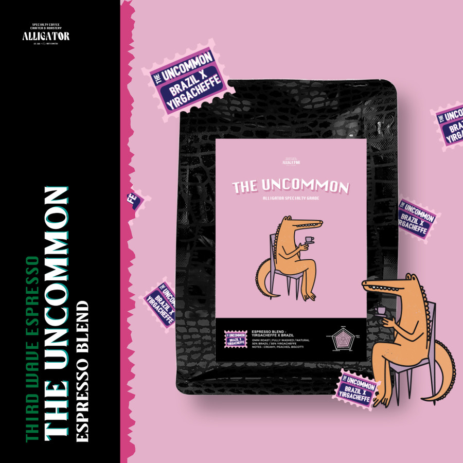 

Espresso Blend - The Uncommon | YIRGACHEFFE x BRAZIL